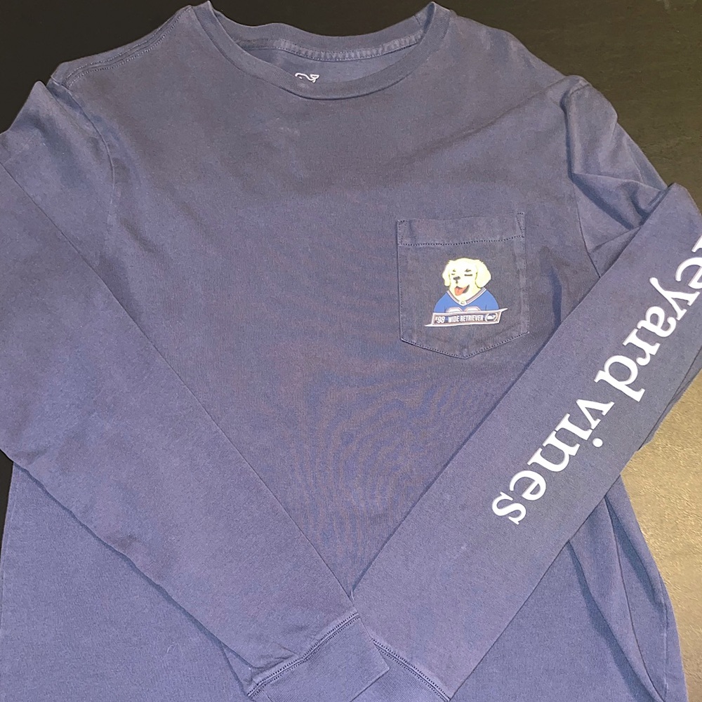 Vineyard vines golden retriever shirt